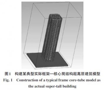 核心筒結構超高層建筑物防雷模型分析