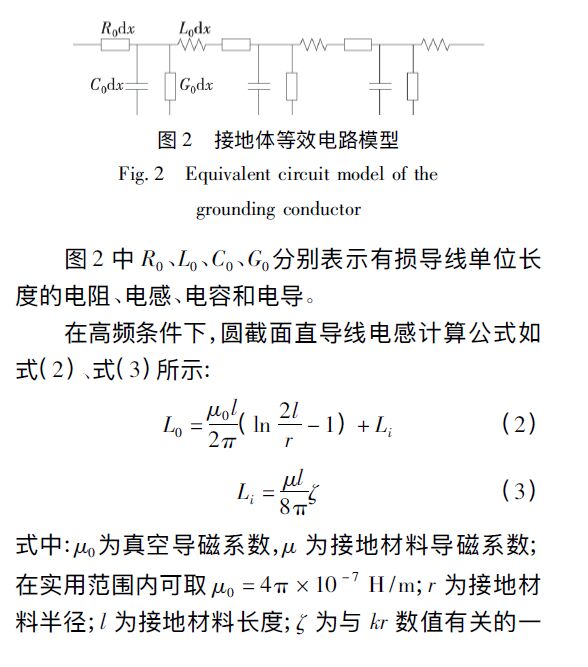 石墨復合材料、銅、圓鋼等防雷接地材料的沖擊特性研究