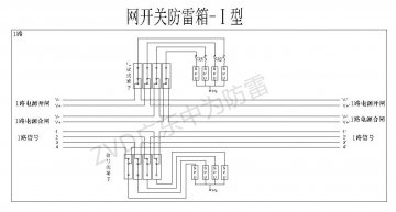 鐵路接觸網開關控制屏防雷箱技術參數