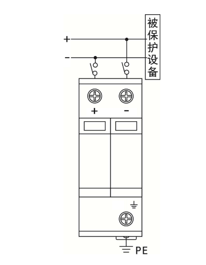 110V直流浪涌保護器 DCM-40-110