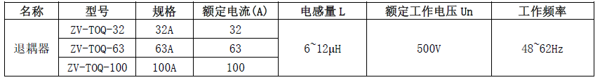 退耦器-防雷浪涌保護器二級聯動用退耦電感 32A 63A 100A