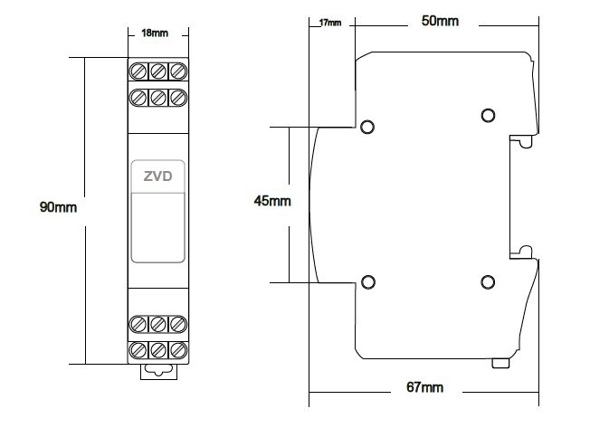 SPD6數據信號防雷器-數據信號過電壓保護器SPD E類F類（D1/C2）